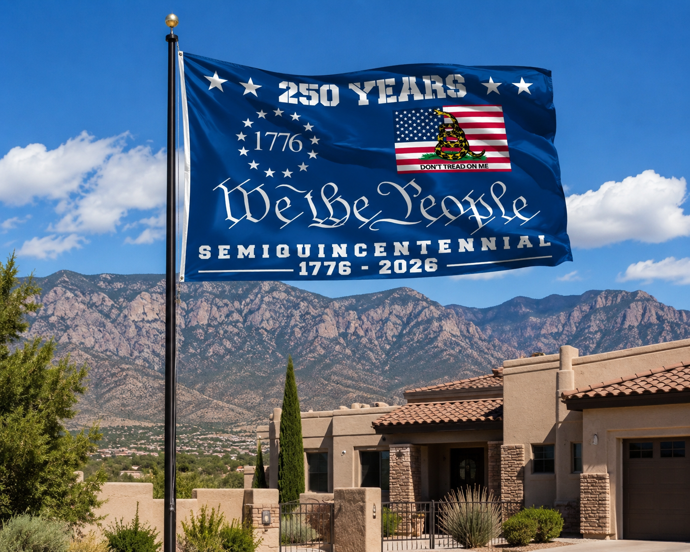 250 Years We The People Flag 1776–2026 | Patriotic 3x5 Flag
