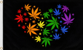 Rainbow Heart Pot